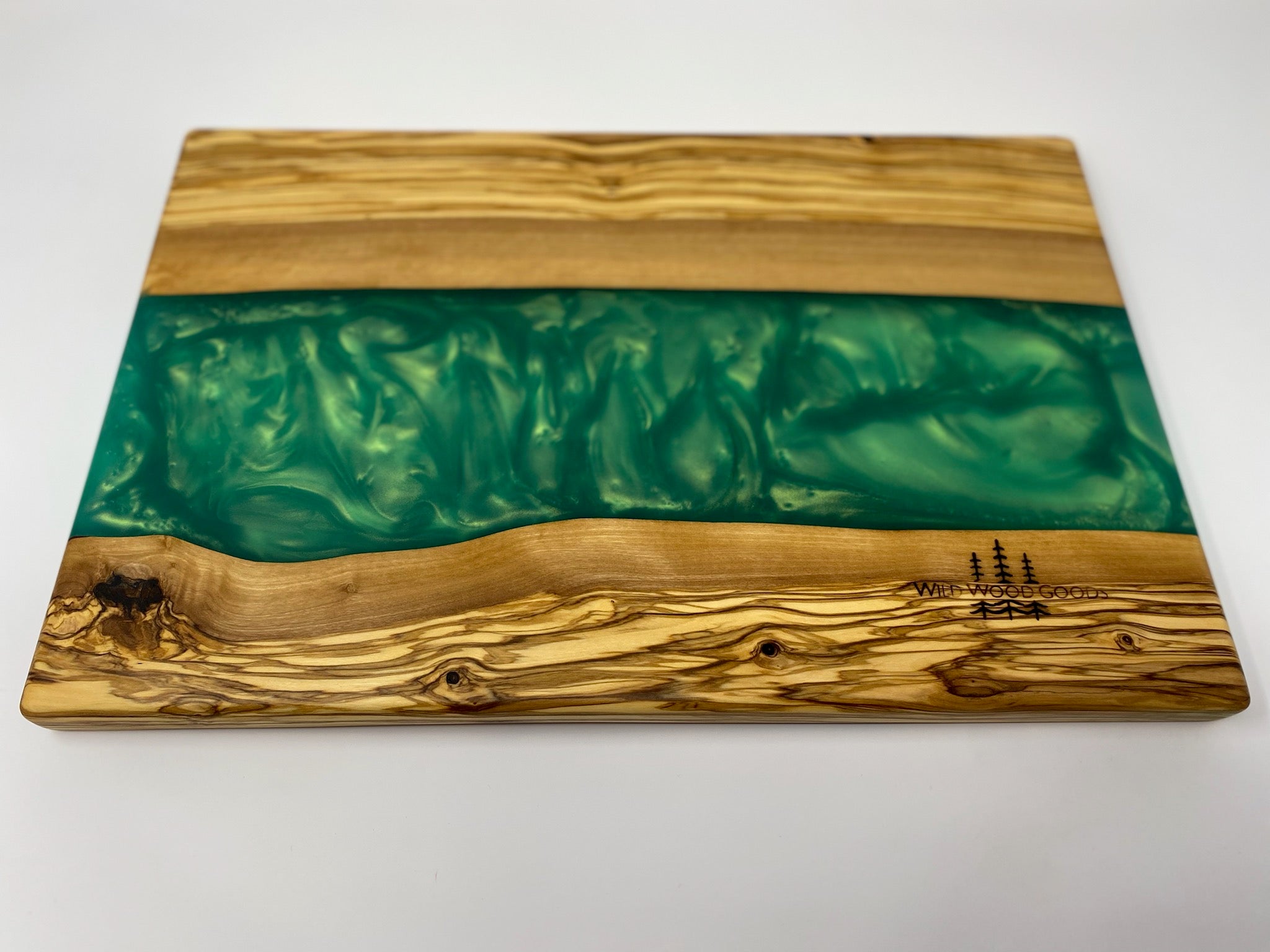 Emerald Green Epoxy Board – Wild Wood Goods